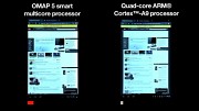 TIs Omap 5 gegen Quad-Core mit Cortex-A9-Kernen