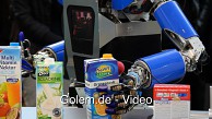 K&uuml;chenroboter Armar r&auml;umt K&uuml;che auf (Cebit)