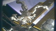 Dextre repariert das erste Mal an der ISS
