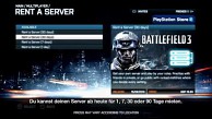 Battlefield 3 - Server in der Konsolenversion mieten