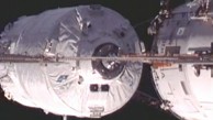Raumf&auml;hre ATV-3 dockt an die ISS an