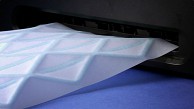 Hydrofold - Papier durch Tintenstrahldrucker gefaltet