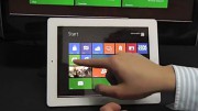 Windows 8 l&auml;uft auf dem iPad
