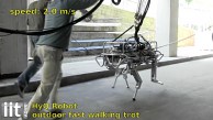 Vierbeiniger Roboter HYQ l&auml;uft - IIT