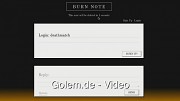 Burnnote - selbstzerst&ouml;rende Nachricht