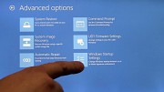 Aufruf der Boot-Optionen von Windows 8