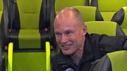 Bertrand Piccard vor dem Start nach Marokko