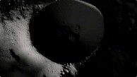 Blick in den Krater Shackleton - LRO