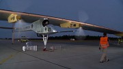 Solar Impulse - Vorbereitung des Flugs nach Madrid