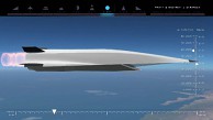 Flug eines X-51A - Animation