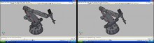AutoCAD 2007 Links GeForce 8600 GT rechts Quadro 3700