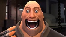 Team Fortress 2 - Der Heavy Guy in Nahaufnahme