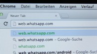 Whatsapp Webclient ausprobiert