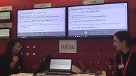 Fujitsus Übersetzungstechnik auf der Cebit 2017