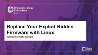 Linux statt UEFI - Ronald Minnich