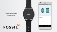 Fossil Q Control - Einrichtung