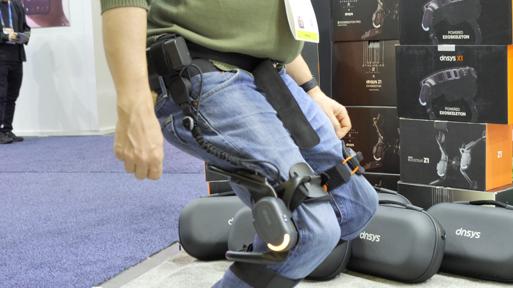 Dnsys Exoskelette ausprobiert (CES 2026)