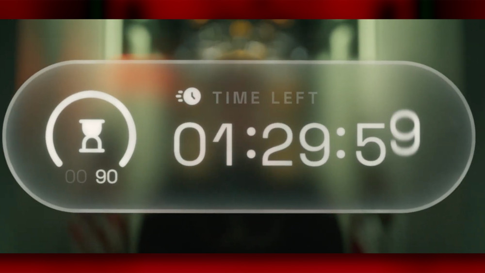 Mercy (Filmszene mit Chris Pratt und Rebecca Ferguson)